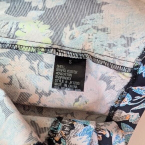 Floral Flared Skirt Small S - Picture 3 of 4
